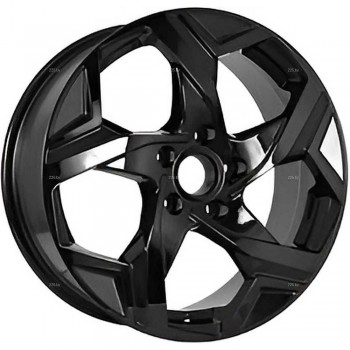 Диск RST R187 (COOLRAY) Черный глянцевый с проточкой 7 х 17 PCD 5/114,3 ET45 DIA54,1
