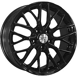 Диск RST R007 (A4) Черный с проточкой 7,5 х 17 PCD 5/112 ET45 DIA57,1