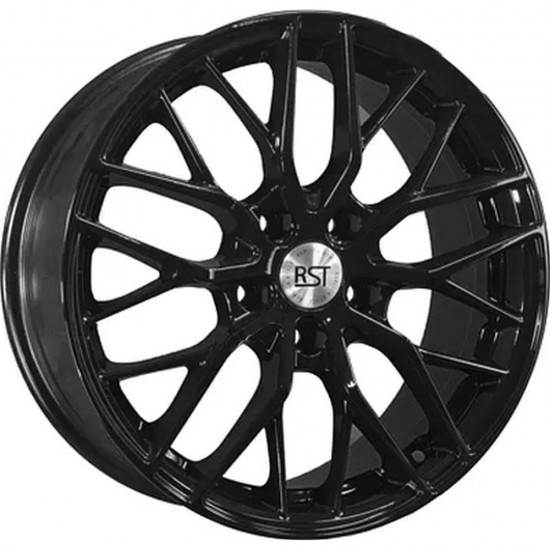 Диск RST R007 (A4) Черный с проточкой 7,5 х 17 PCD 5/112 ET45 DIA57,1