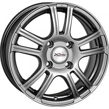 Диск X-trike X-105М Темно-серебристый 6 х 15 PCD 4/100 ET45 DIA67,1