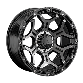Диск LS FlowForming LS RC68 BKF 9 х 17 PCD 6/139.7 ET15 DIA106,1