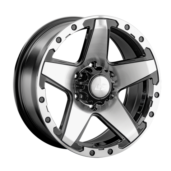Диск LS LS 1284 BKF 8 х 17 PCD 6/139.7 ET25 DIA106,1