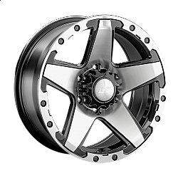 Диск LS LS 1284 BKF 8 х 17 PCD 6/139.7 ET30 DIA100,1