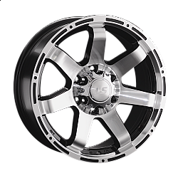 Диск LS LS 1289 BKF 7,5 х 17 PCD 6/139.7 ET25 DIA106,1