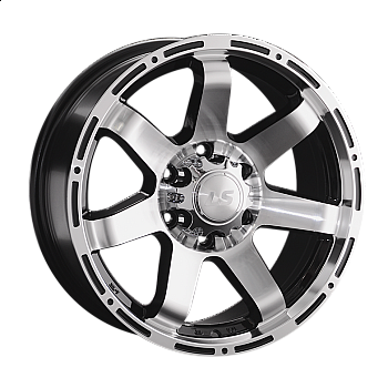 Диск LS LS 1289 BKF 7,5 х 17 PCD 6/139.7 ET25 DIA106,1