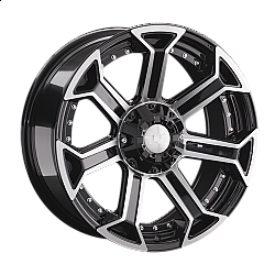 Диск LS LS 1293 BKF 9 х 20 PCD 6/139.7 ET20 DIA106,1