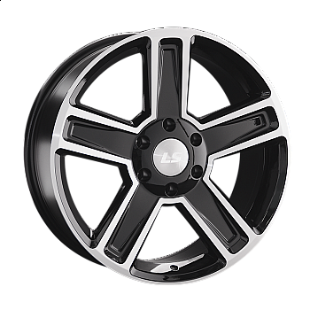 Диск LS LS 1296 BKF 8 х 17 PCD 6/139.7 ET38 DIA100,1