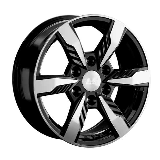 Диск LS LS 1301 BKF 7,5 х 17 PCD 6/139.7 ET30 DIA106,1