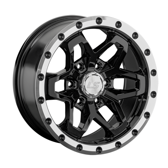 Диск LS LS 1350 BKL 9 х 17 PCD 6/139.7 ET15 DIA106,1