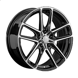 Диск LS LS 1360 BKF 7,5 х 17 PCD 5/108 ET33 DIA65,1