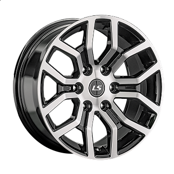 Диск LS LS 1367 BKF 9 х 18 PCD 6/139.7 ET25 DIA106,1