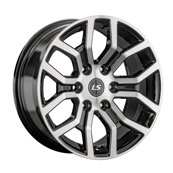 Диск LS LS 1367 BKF 9 х 18 PCD 6/139.7 ET25 DIA106,1