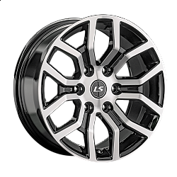 Диск LS LS 1367 BKF 9 х 20 PCD 6/139.7 ET30 DIA100,1