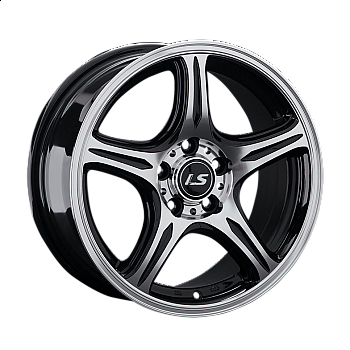 Диск LS LS 319 BKF 6,5 х 15 PCD 5/100 ET38 DIA57,1