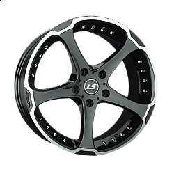 Диск LS LS 358 BKL 8 х 18 PCD 5/120 ET30 DIA72,6