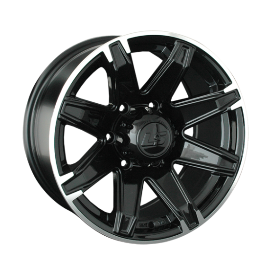 Диск LS LS 763 BKL 8 х 16 PCD 6/139.7 ET10 DIA106,1