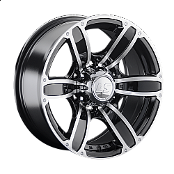 Диск LS LS 766 BKF 8 х 16 PCD 6/139.7 ET10 DIA107,1