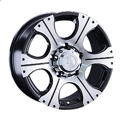Диск LS LS 867 BKF 8 х 17 PCD 5/150 ET55 DIA110,1