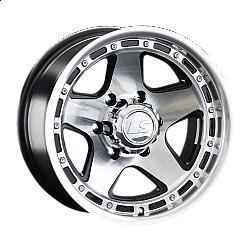Диск LS LS 870 BKF 8 х 15 PCD 6/139.7 ET-10 DIA106,1