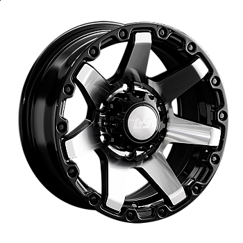 Диск LS LS 873 BKF 7 х 15 PCD 6/139.7 ET10 DIA106,1