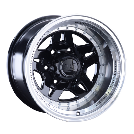 Диск LS LS 878 BKL 10 х 15 PCD 6/139.7 ET-44 DIA106,1