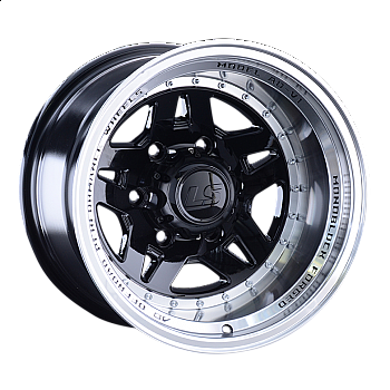 Диск LS LS 878 BKL 10 х 16 PCD 5/139.7 ET-44 DIA108,1