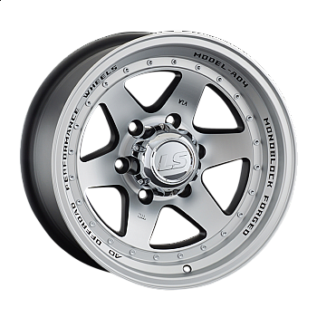 Диск LS LS 879 MBF 8 х 16 PCD 6/139.7 ET-10 DIA106,1