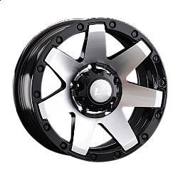 Диск LS LS 881 BKF 7 х 16 PCD 5/139.7 ET10 DIA108,5