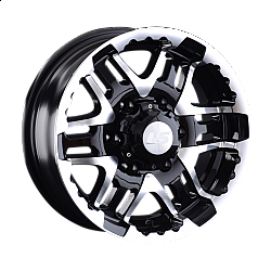 Диск LS LS 894 BKF 6,5 х 15 PCD 6/139.7 ET0 DIA106,1