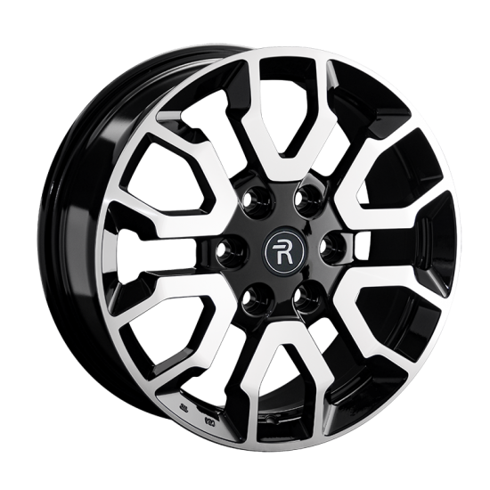 Диск REPLAY LX242 BKF 7,5 х 18 PCD 6/139.7 ET55 DIA95,1