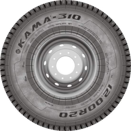 Шина Кама Кама-310 TT нс18 12.00R20 154/149 J грузовая