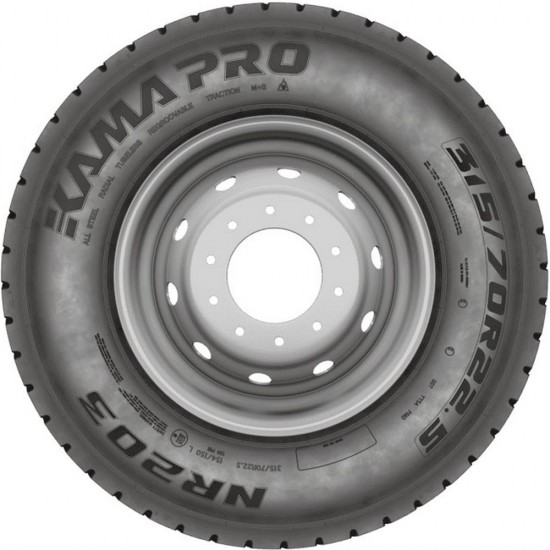 Шина КАМА PRO NR 203 TL 315/70R22.5 154/150 L грузовая