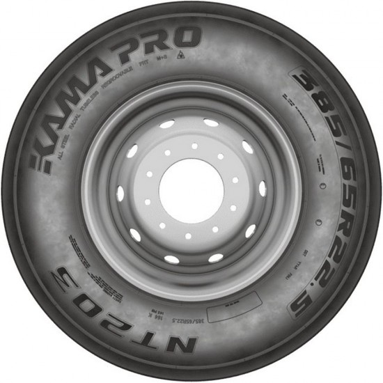 Шина КАМА КАМА PRO NT 203 TL 385/65R22.5 164 K грузовая