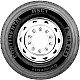 Шина Continental Continental HSC1 (рулевая ось) 315/80R22.5 156/150 K грузовая