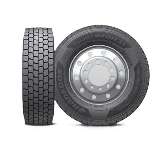 Шина Hankook Smart Flex DH31 TL 315/80R22.5 156/150 L грузовая