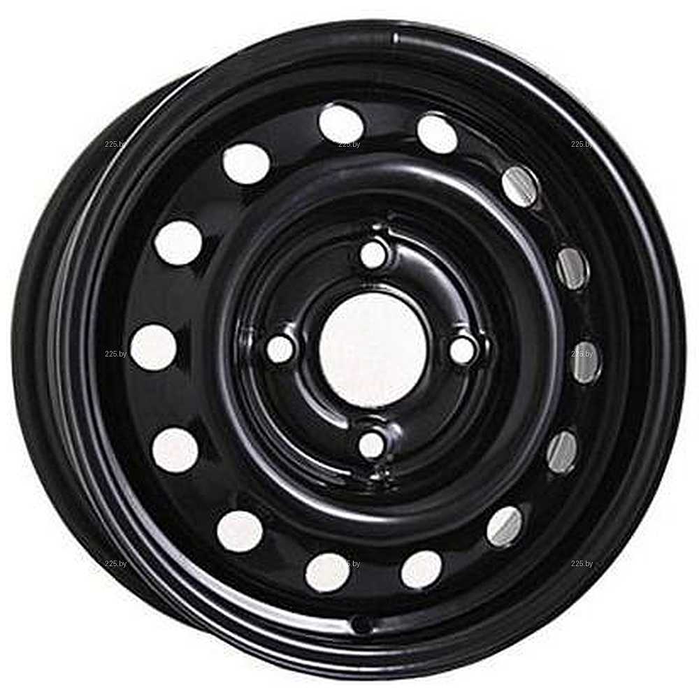 Диск Trebl 40915 BLACK 6 х 15 PCD 4/100 ET40 DIA60,1