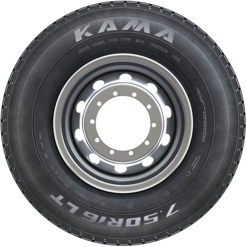 Шина КАМА НК-312 TT 7.50R16 121/120 N грузовая