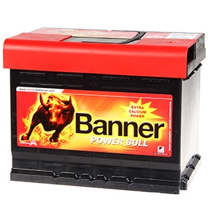 Banner Power Bull P6219 62Ah/550 обратная ( -  + ) 241x175x190