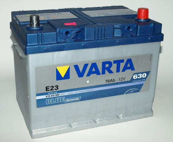 Varta Blue Dyn (Asia) 570412 е 70Ah/630 обратная ( -  + ) 261x175x220