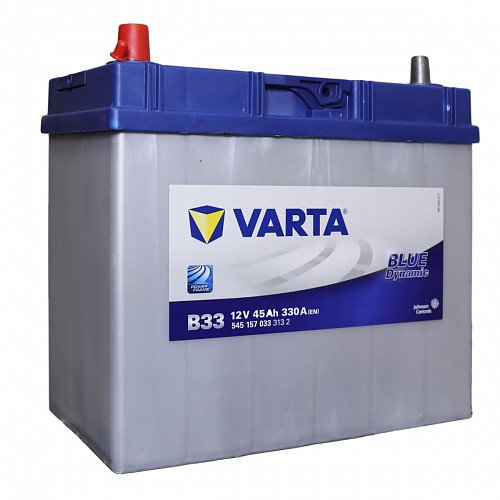 Varta Blue Dyn (Asia) 545157  р тонкие 45Ah/330 прямая ( +  - ) 238x129x227