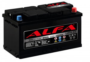 ALFA Hybrid 100Ah/850 (-  +) 354x175x190